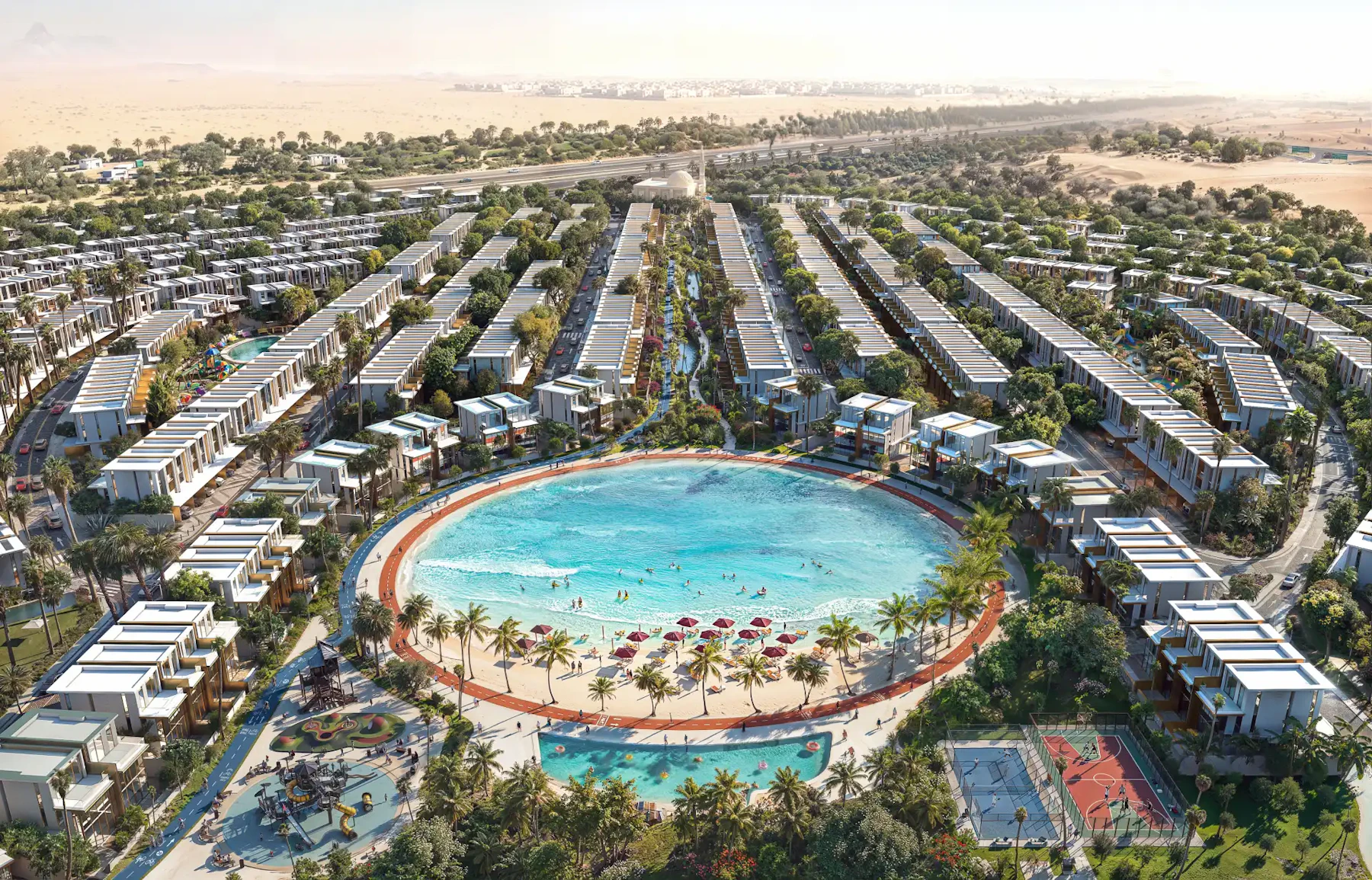 Tilal Binghatti Villas in Academic City
