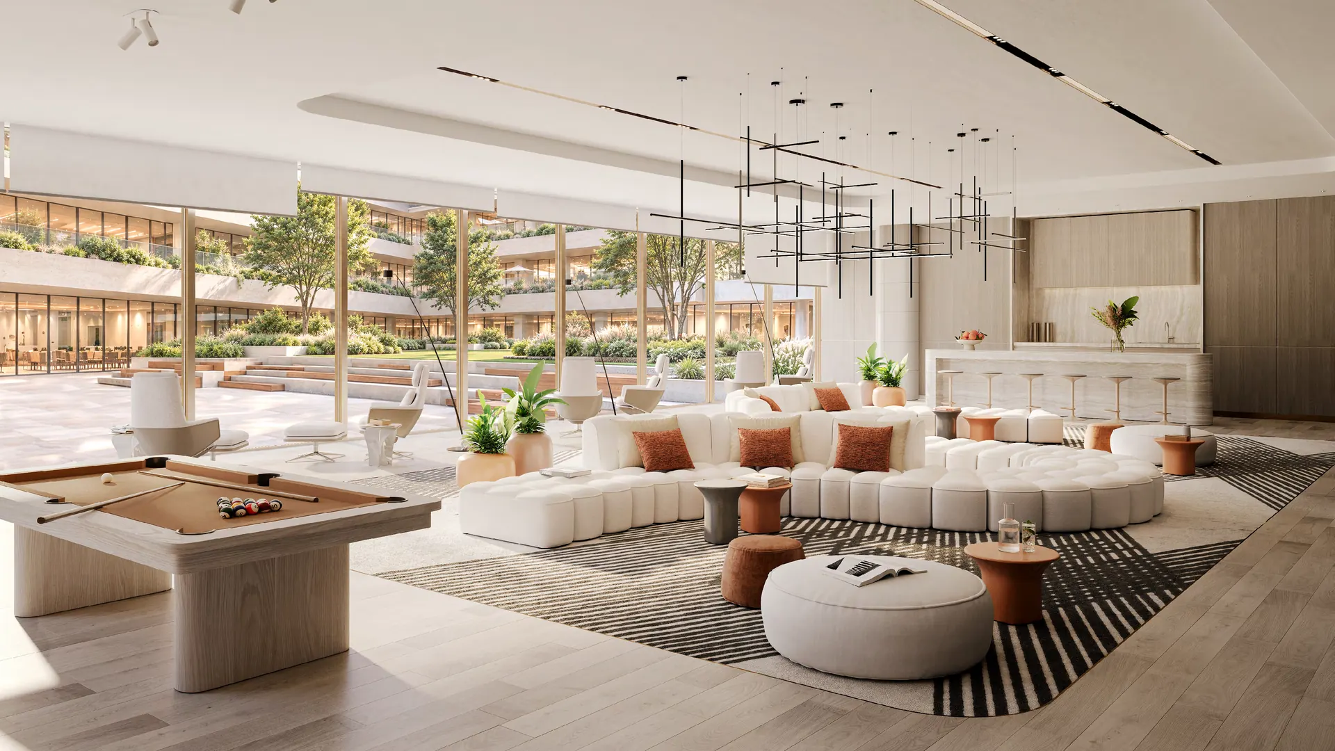 Business centre at The Yards Plaza